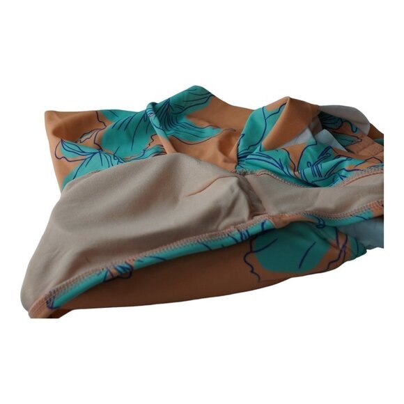 NWT Cupshe Bikini Blooming Flowers Bandeau‎ Bikini Set Sz L - Picture 13 of 14